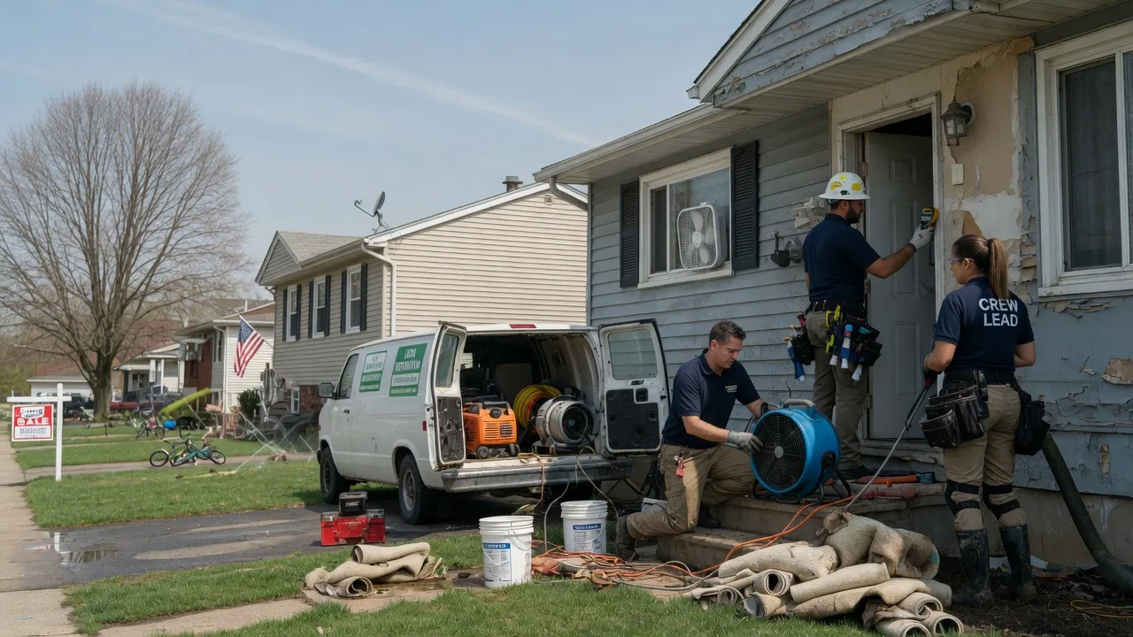 Flood Cleanup in Paris, ME near me