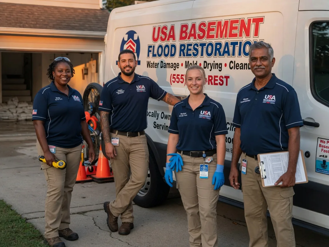 Basement Flood Cleanup company in Paris, ME